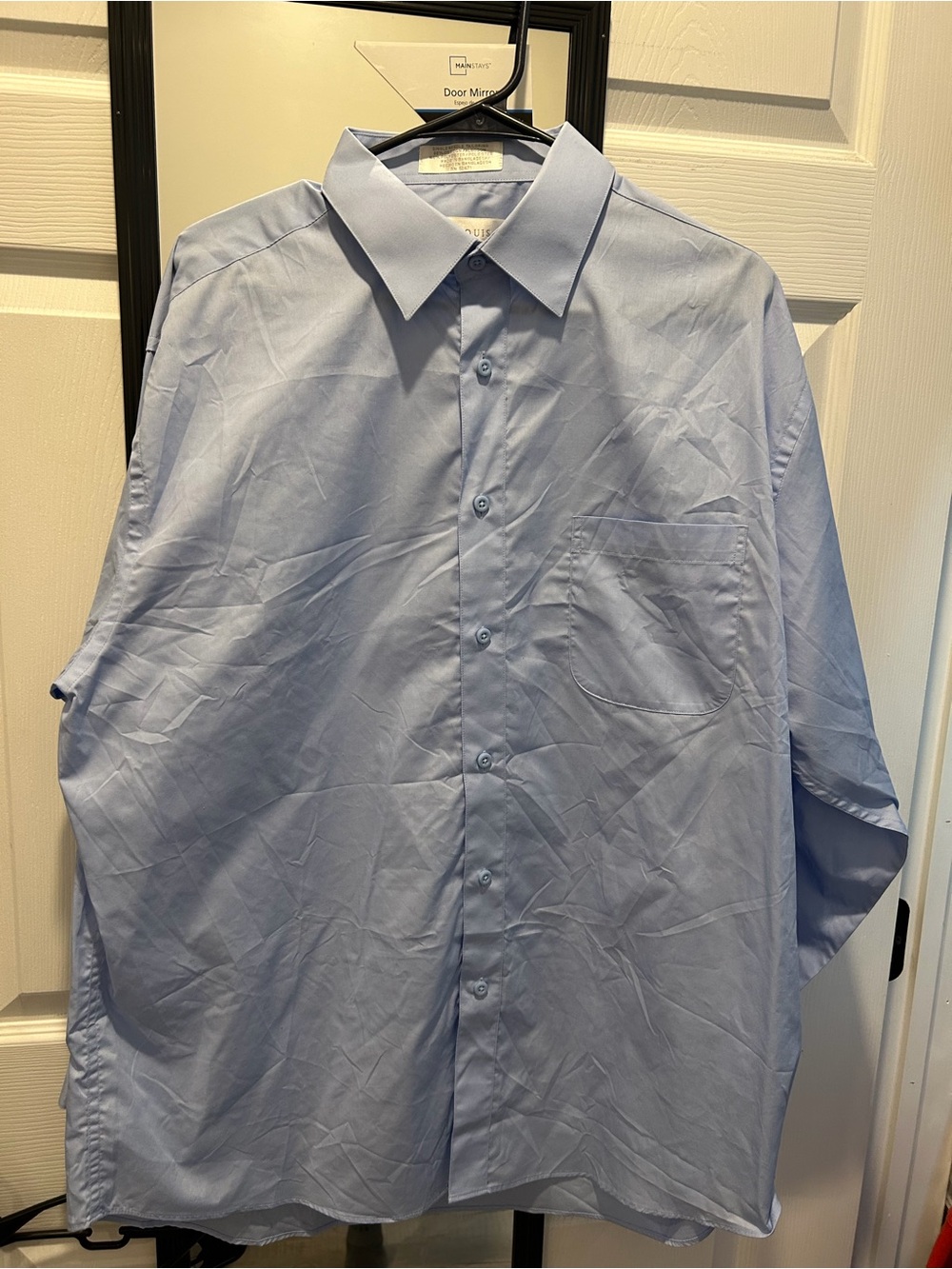 Marquise Light Blue Men's Dress Shirt - Pointed Collar